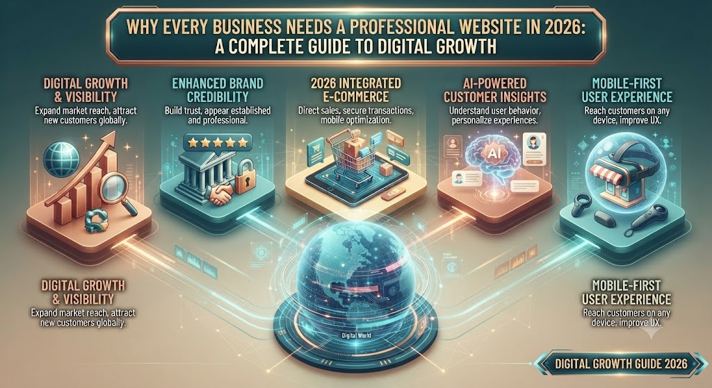 Why Every Business Needs a Professional Website in 2026: A Complete Guide to Digital Growth