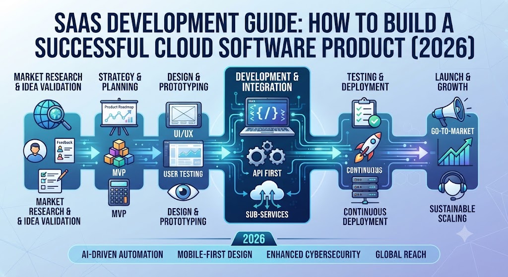 SaaS Development Guide: How to Build a Successful Cloud Software Product (2026)