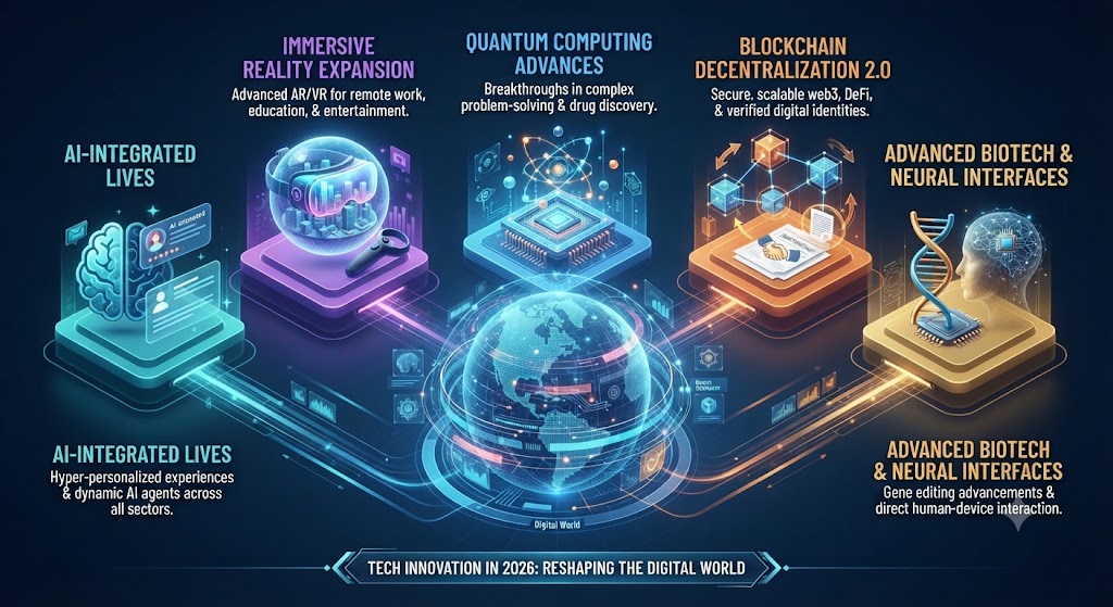 Tech Innovation in 2026: How Emerging Technologies Are Reshaping the Digital World