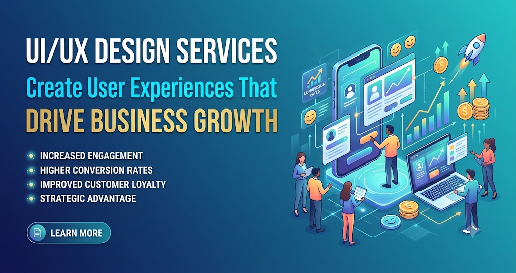 UI/UX Design Services: Create User Experiences That Drive Business Growth