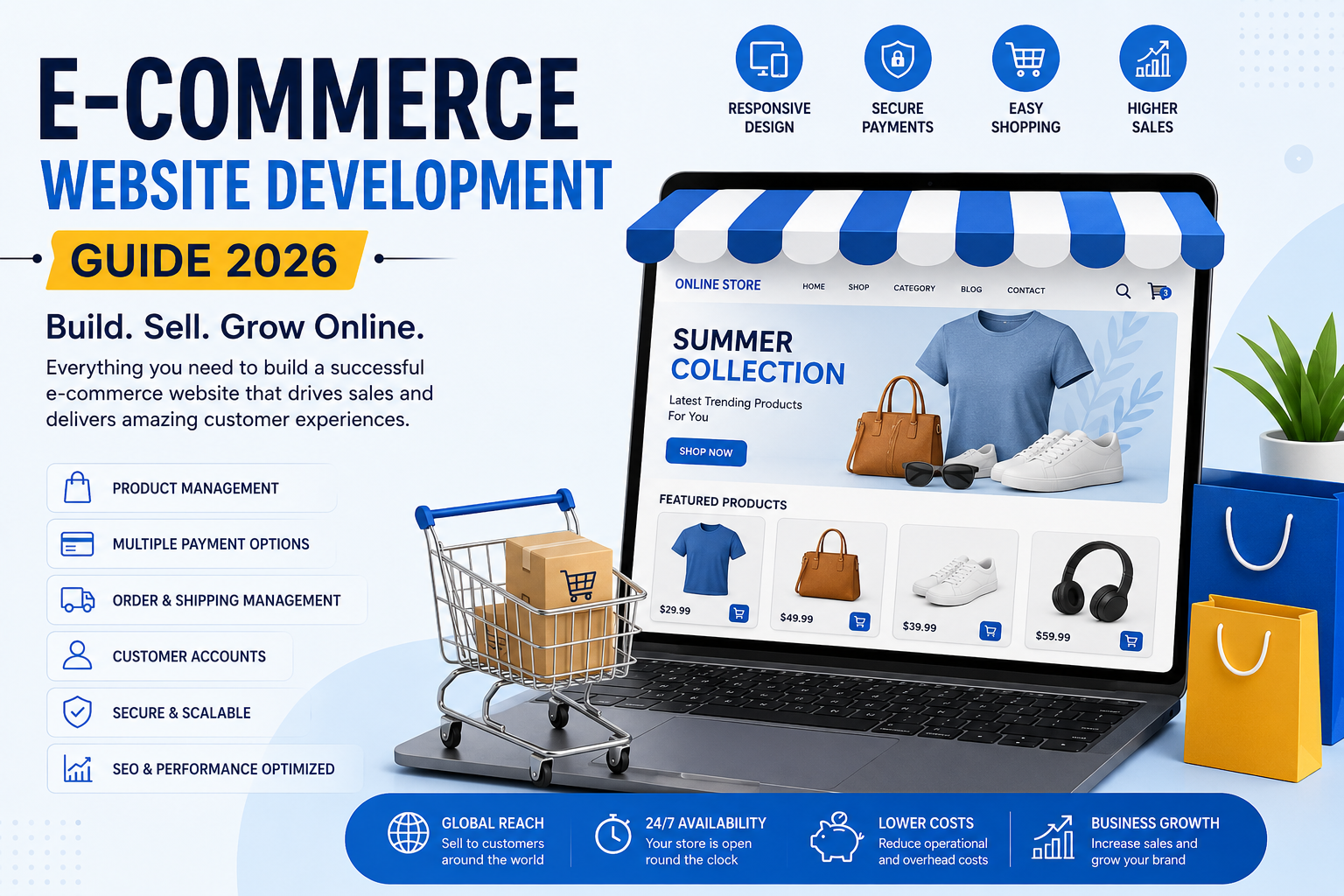 E-commerce Website Development Guide 2026: Everything You Need to Build a Successful Online Store