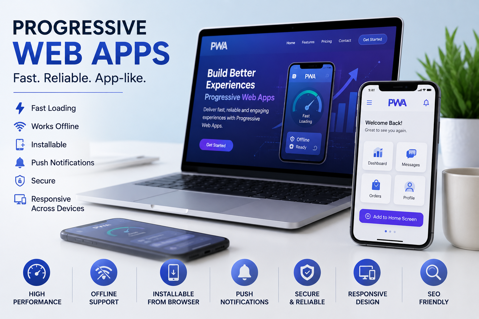 Progressive Web Apps (PWA): Benefits, Features & Complete Guide for Businesses (2026)