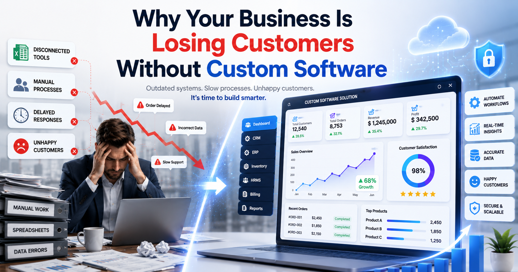 Why Businesses Need Custom Software to Grow Faster
