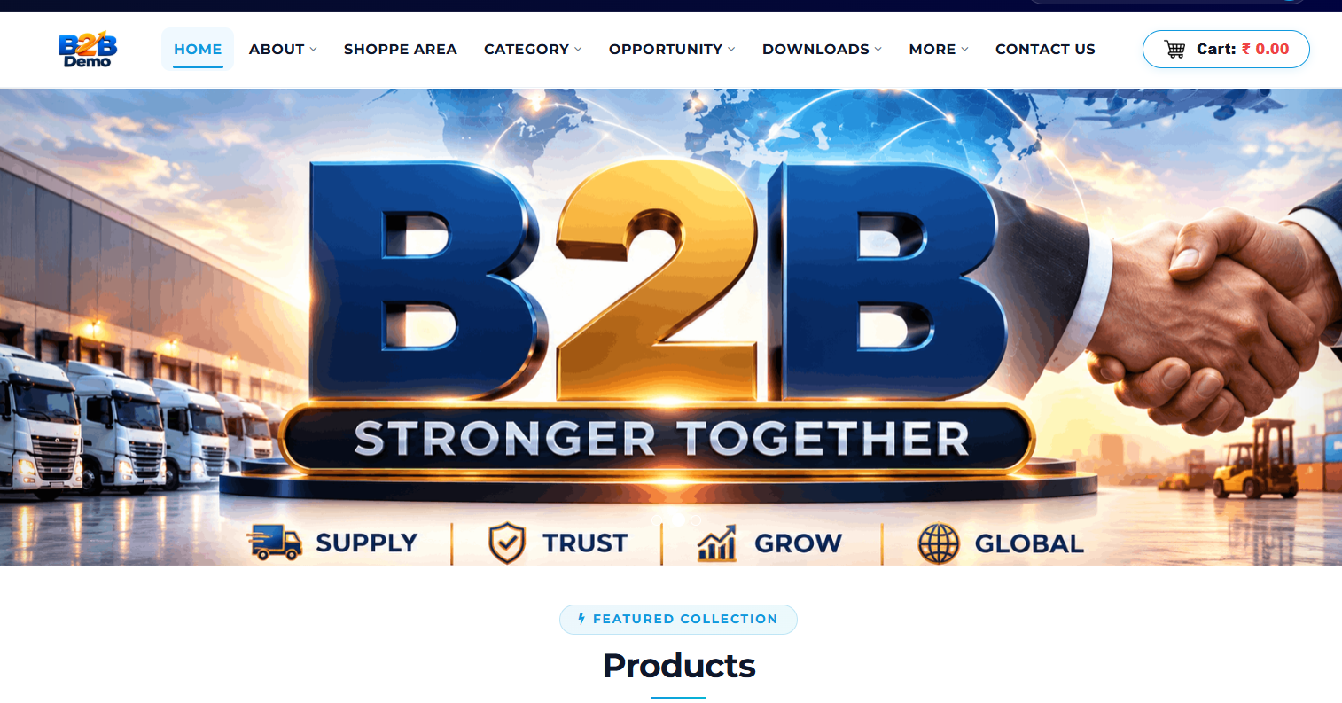 B2B E-Commerce Software